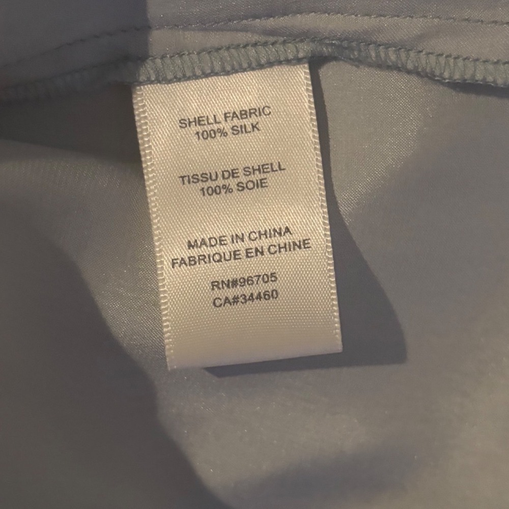 Rebecca Taylor Simone Fleur Silk Blouse in the "Duck Egg" size - Picture 6 of 11